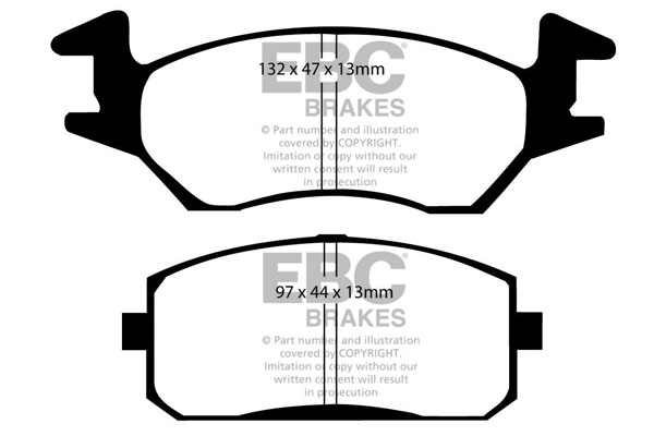 Remblokset EBC Brakes DP638