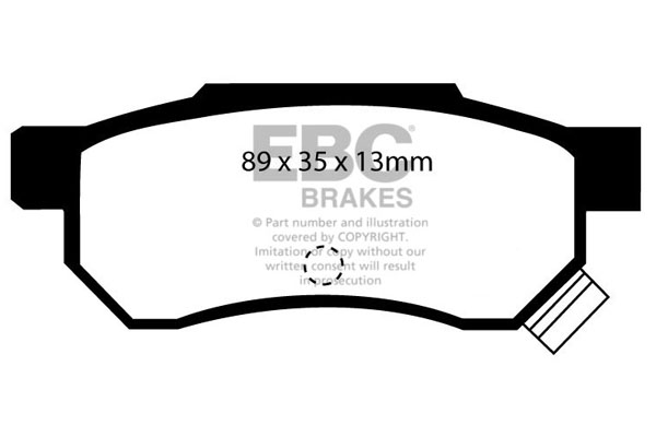 Remblokset EBC Brakes DP2642/2