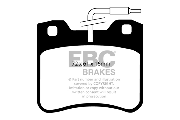 Remblokset EBC Brakes DP2656