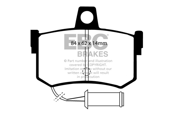 Remblokset EBC Brakes DP662