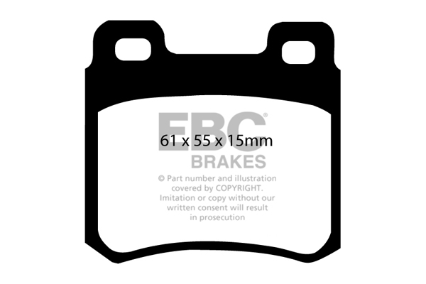 Remblokset EBC Brakes DP3671C