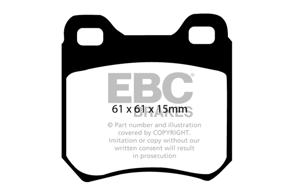 Remblokset EBC Brakes DP676