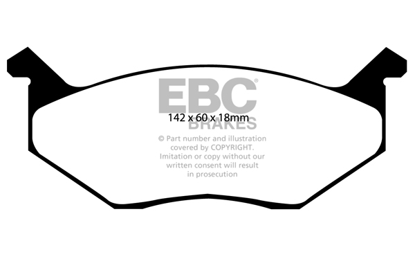 Remblokset EBC Brakes DP4678R