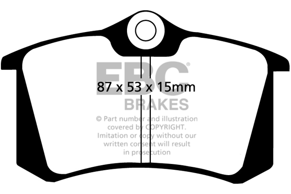 Remblokset EBC Brakes DP2680