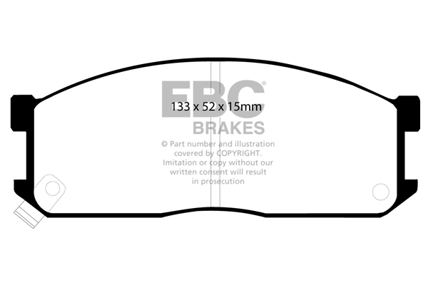 Remblokset EBC Brakes DP683