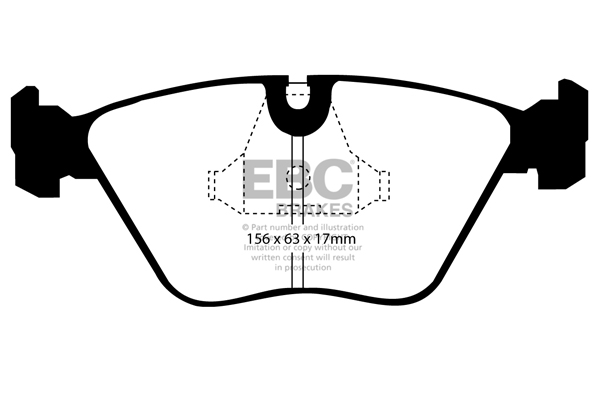 Remblokset EBC Brakes DP4689/2R