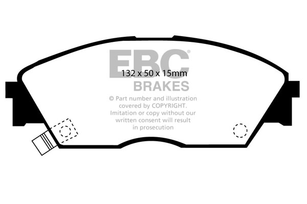 Remblokset EBC Brakes DP706