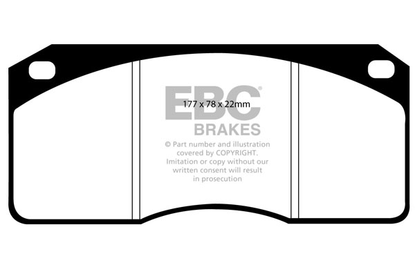 Remblokset EBC Brakes DP714