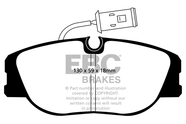 Remblokset EBC Brakes DP2733/3