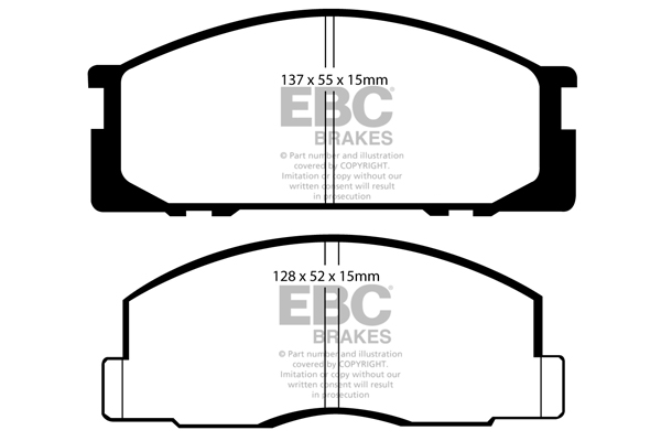 Remblokset EBC Brakes DP743