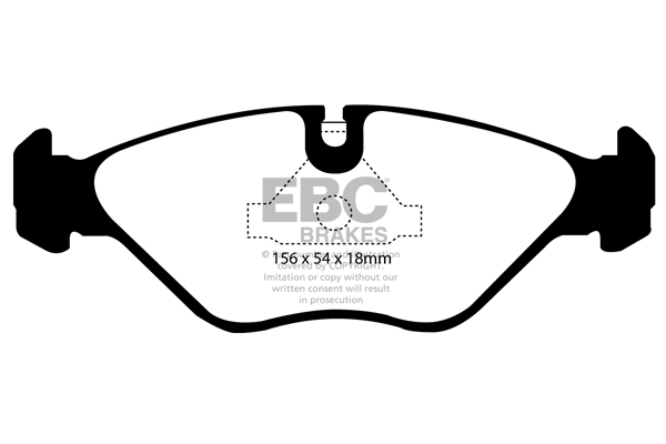 Remblokset EBC Brakes DP2751