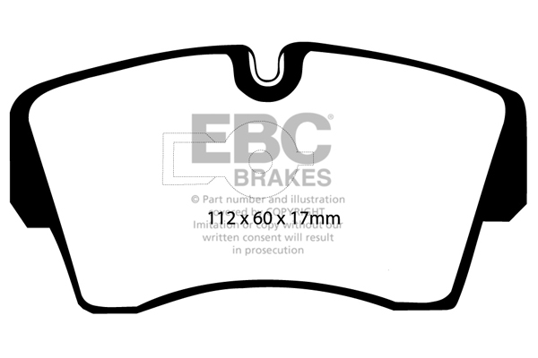 Remblokset EBC Brakes DP754