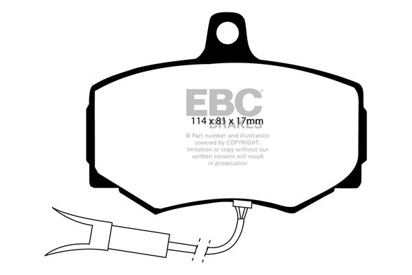 Remblokset EBC Brakes DP756/2