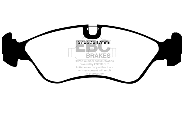 Remblokset EBC Brakes DP760