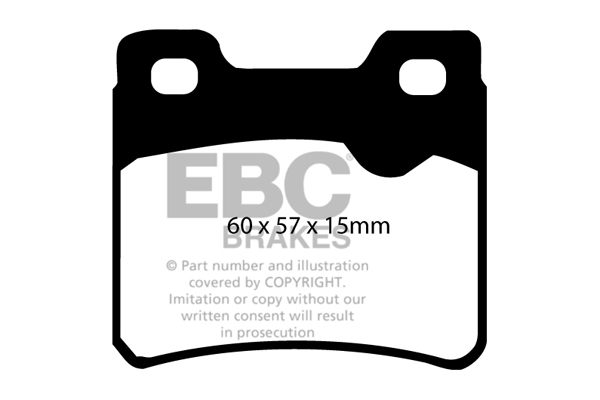 Remblokset EBC Brakes DP761