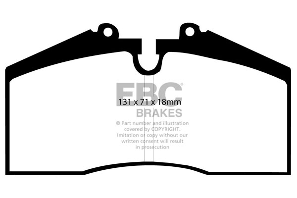 Remblokset EBC Brakes DP2767