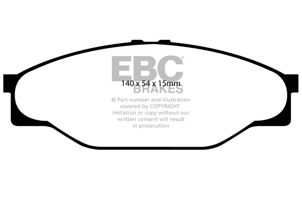 Remblokset EBC Brakes DP787