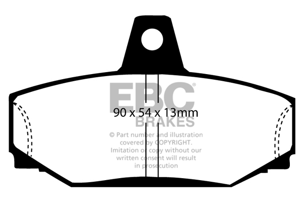 Remblokset EBC Brakes DP2793