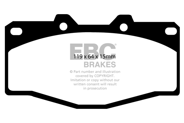 Remblokset EBC Brakes DP797