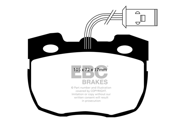 Remblokset EBC Brakes DP4814R