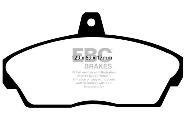 Remblokset EBC Brakes DP4815R