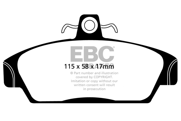 Remblokset EBC Brakes DP4817R