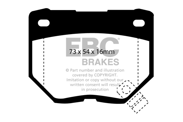 Remblokset EBC Brakes DP2826