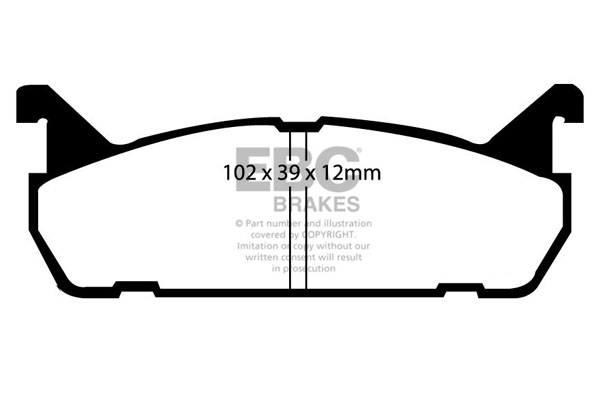 Remblokset EBC Brakes DP4828R