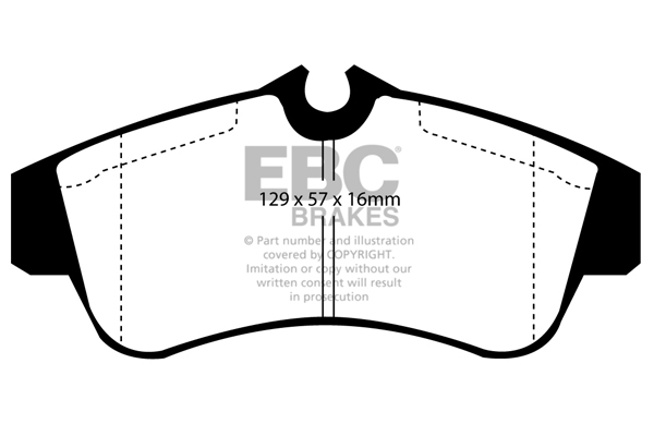 Remblokset EBC Brakes DP2833