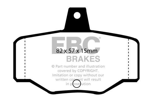 Remblokset EBC Brakes DP2834