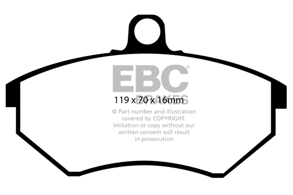 Remblokset EBC Brakes DP4841R