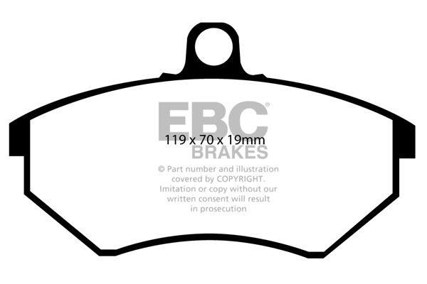 Remblokset EBC Brakes DP4841/2R