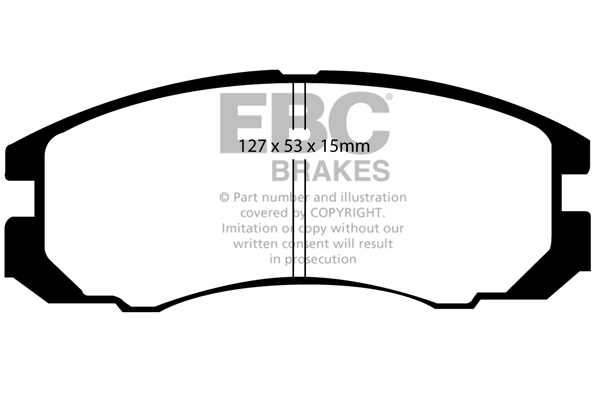 Remblokset EBC Brakes DP847