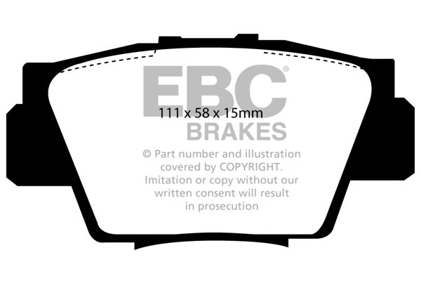 Remblokset EBC Brakes DP4873R