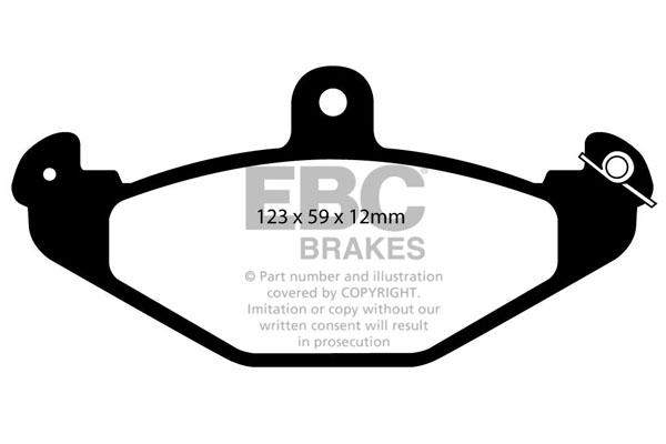 Remblokset EBC Brakes DP2885/2