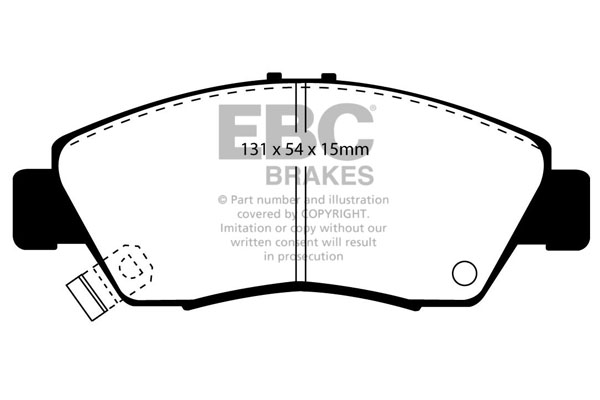 Remblokset EBC Brakes DP4890R