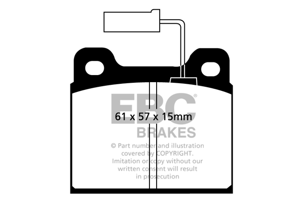 Remblokset EBC Brakes DP913