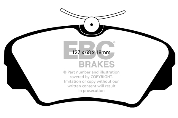 Remblokset EBC Brakes DP3937C