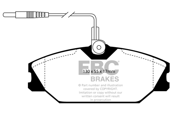 Remblokset EBC Brakes DP4949R