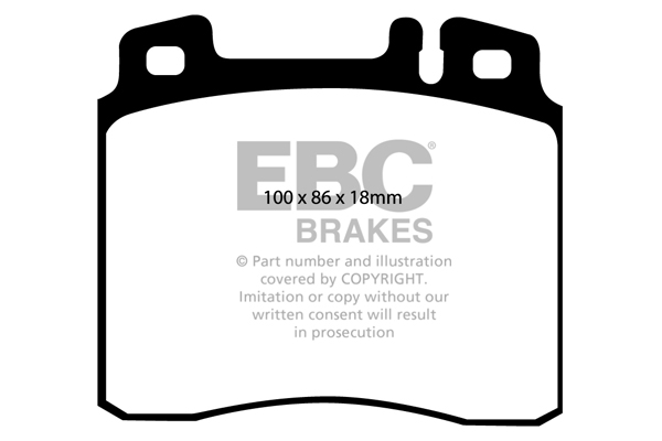 Remblokset EBC Brakes DP4963R