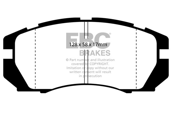 Remblokset EBC Brakes DP3966C