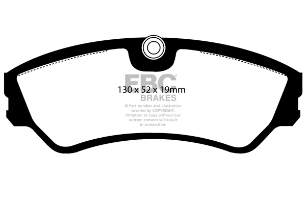 Remblokset EBC Brakes DP967