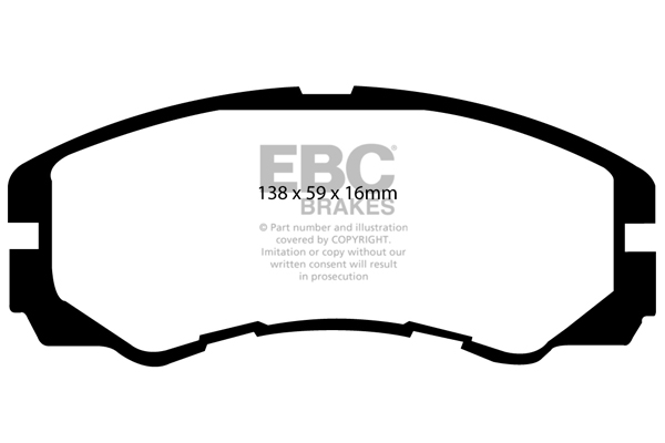 Remblokset EBC Brakes DP973