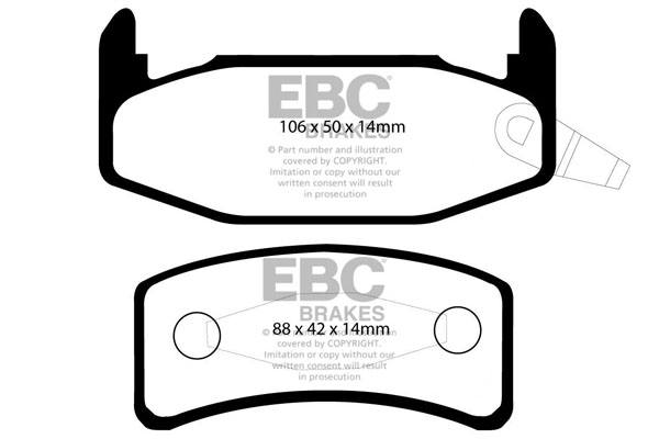 Remblokset EBC Brakes DP2978