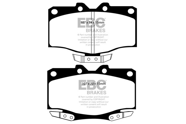 Remblokset EBC Brakes DP994