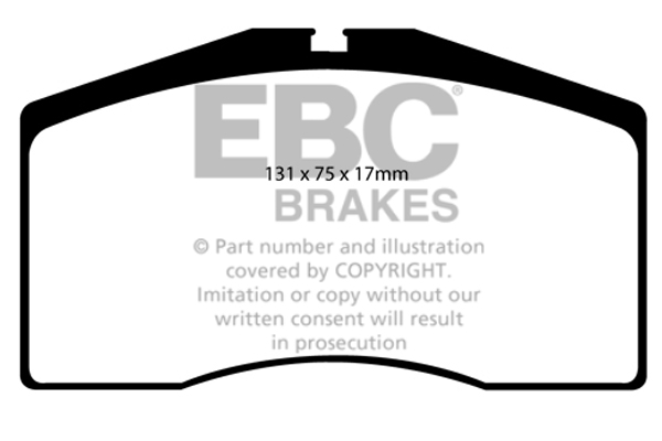 Remblokset EBC Brakes DP3997C