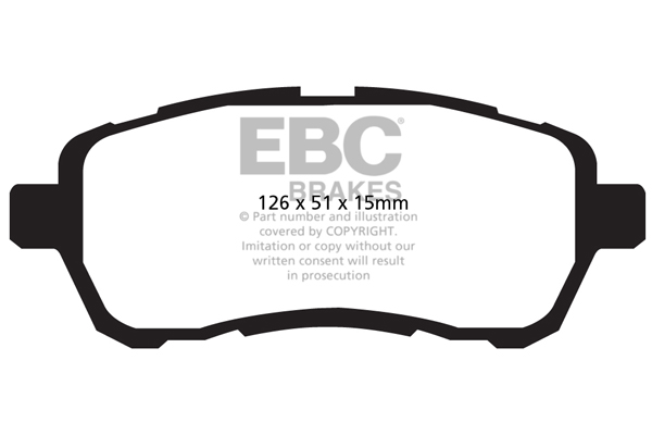 Remblokset EBC Brakes DP22003