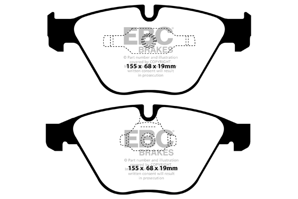 Remblokset EBC Brakes DP62006