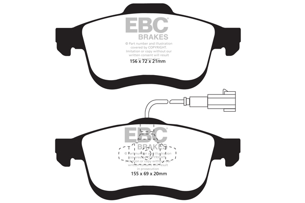 Remblokset EBC Brakes DP22010