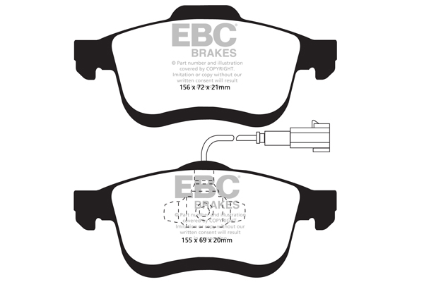 Remblokset EBC Brakes DP22010/2